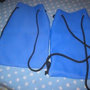 2 Neoprene bicyclist backpacks